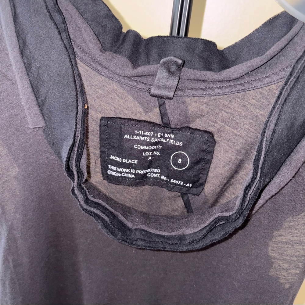 All Saints Black Top - Picture 5 of 6